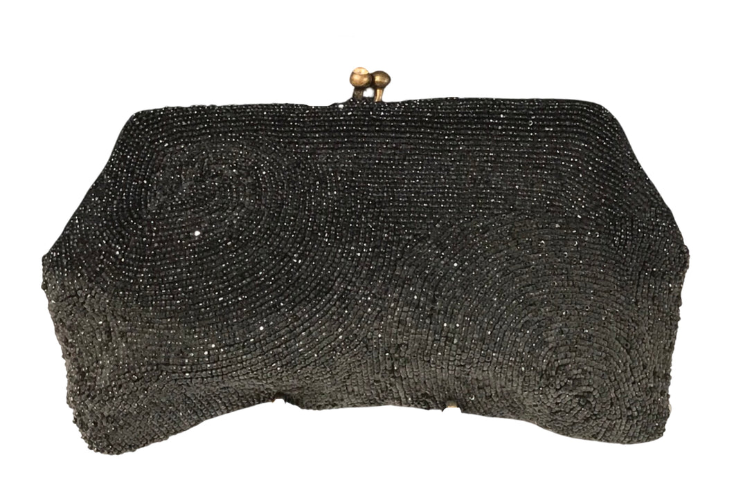 Beaded Evening Clutch Purse Made in Belgium for Holt Renfrew