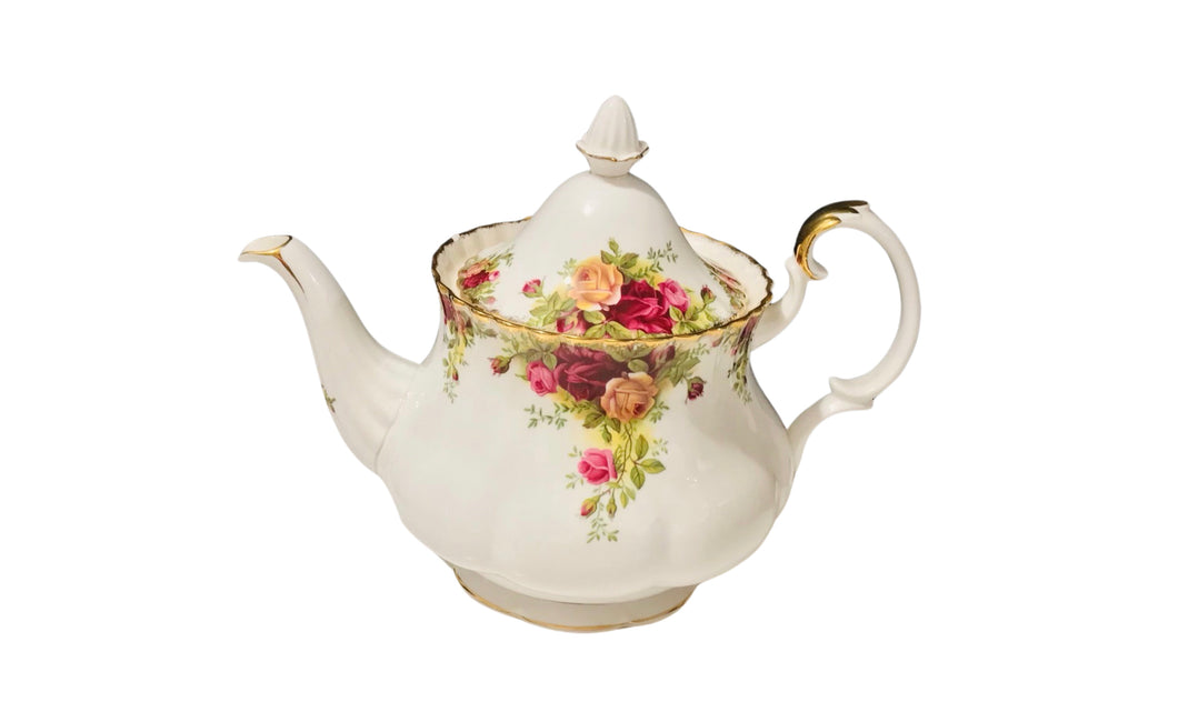 6 Cup Royal Albert Old Country Roses Teapot