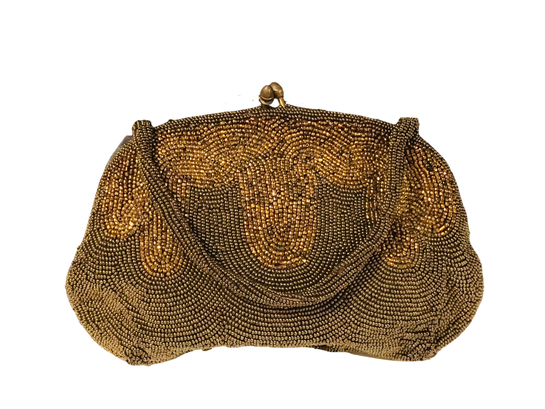 1950s Beaded Walborg Belgium Purse