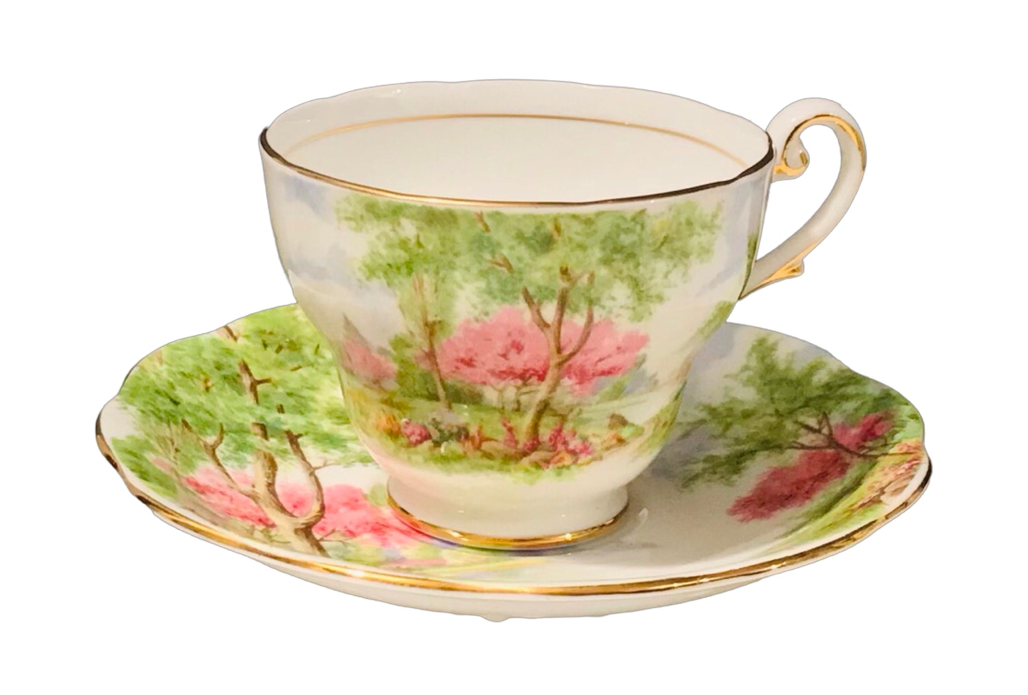 Royal Albert Cup and saucer Petit Point (JL) Royal Albert Cup and saucer Petit Point (JL)