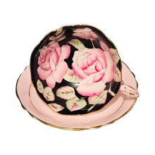 Load image into Gallery viewer, Paragon Pink With Pink Cabbage Roses

