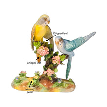 Load image into Gallery viewer, JT Jones Signed 8.5 Inch Crown Staffordshire Bird Figurine
