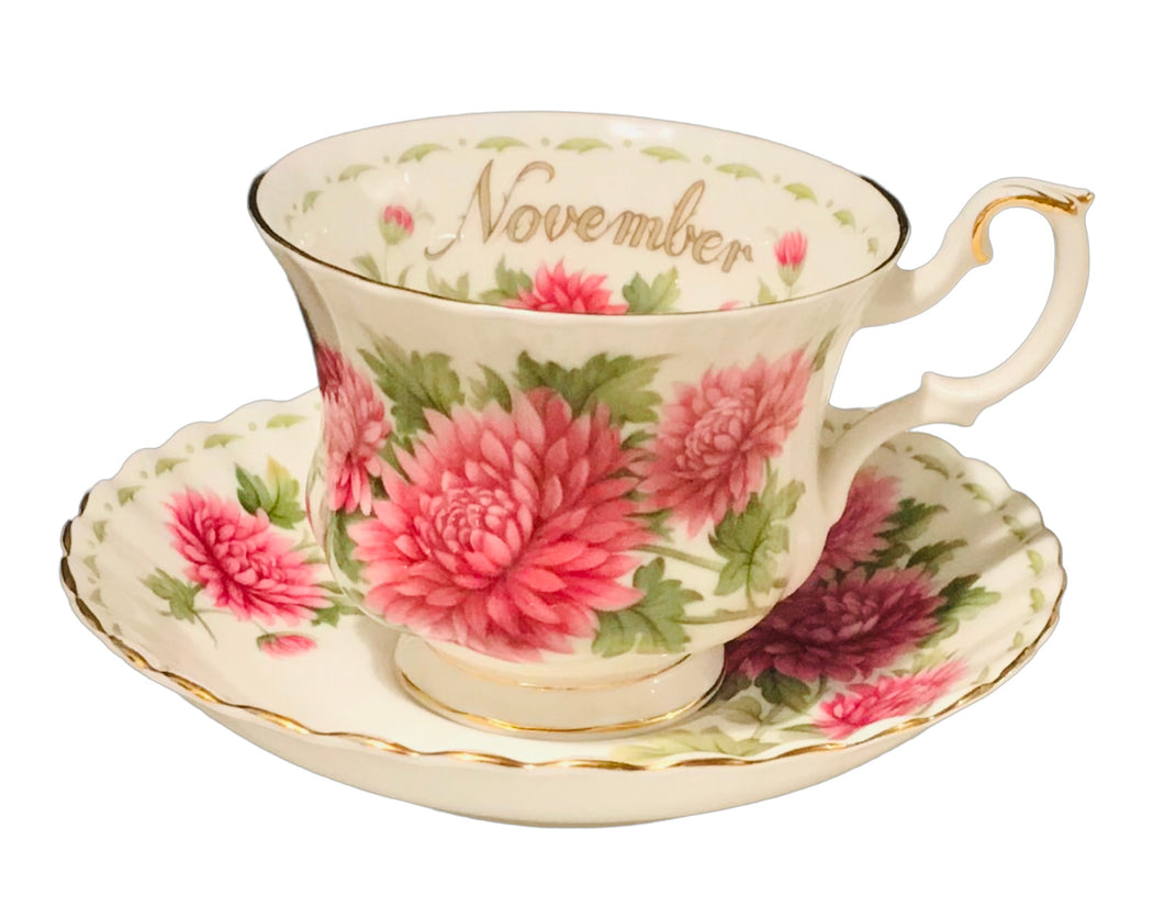 Royal Albert November Chrysanthemums