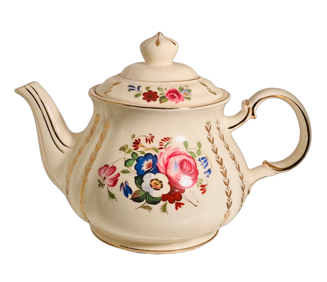 Sadler Floral Teapot