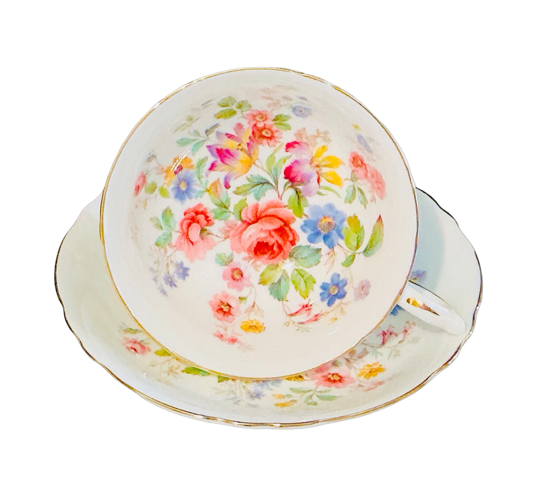 Paragon White Floral