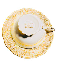 Load image into Gallery viewer, USED FOR MAGAZINE PHOTO SHOOT-Royal Stafford Gold on White
