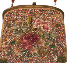 Load image into Gallery viewer, 1940s Souré Beaded Handbag New York
