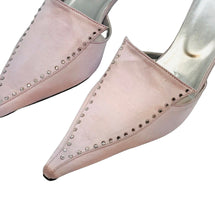 Load image into Gallery viewer, Jeanne Lottie Vintage Pink Mules European Size 40
