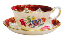 Load image into Gallery viewer, Hammersley Red and Gold Floral
