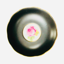 Load image into Gallery viewer, Royal Albert Black Matte Old English Rose
