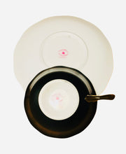 Load image into Gallery viewer, Royal Albert Black Matte Old English Rose
