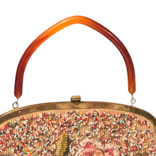 Load image into Gallery viewer, 1940s Souré Beaded Handbag New York
