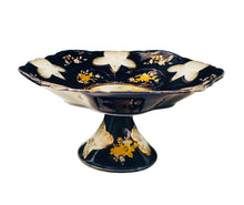 Load image into Gallery viewer, 10 In Diameter Cobalt Compote
