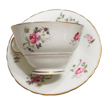 Load image into Gallery viewer, Pretty in Pink-HM Sutherland Pink Roses Teacup and Saucer
