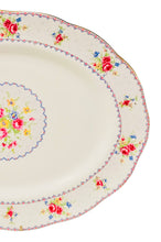 Load image into Gallery viewer, Royal Doulton Petit Point Platter 15 3/8 x 12 Inches
