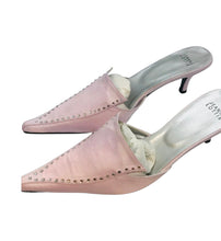 Load image into Gallery viewer, Jeanne Lottie Vintage Pink Mules European Size 40
