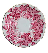 Load image into Gallery viewer, Coalport Light Pink/Red Maple Leaf

