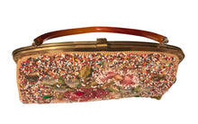 Load image into Gallery viewer, 1940s Souré Beaded Handbag New York
