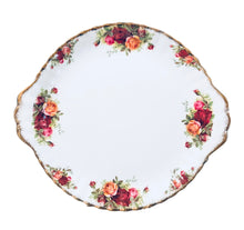 Load image into Gallery viewer, Royal Albert Old Country Roses Cake Plate
