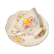 Load image into Gallery viewer, Royal Albert Crown China Flower Basket
