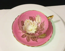 Load and play video in Gallery viewer, Rare Collector’s Item: Pink Paragon Double Wareant With White Cabbage Roses
