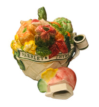 Load image into Gallery viewer, Fitz &amp; Floyd Herb Garden Teapot 1996

