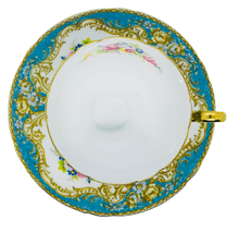 Load image into Gallery viewer, Rare Shelley Blue Regal Teacup and Saucer
