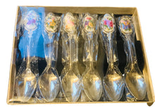 Load image into Gallery viewer, Vintage Floral Spoons Japan
