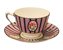 Load image into Gallery viewer, As Is Crown Staffordshire Purple and Black
