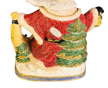 Load image into Gallery viewer, Fitz &amp; Floyd Santa Teapot 1994
