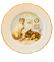 Load image into Gallery viewer, Wedgwood Cats 9 Inch
