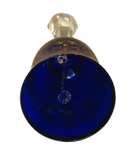 Load image into Gallery viewer, Cobalt Glass Bell
