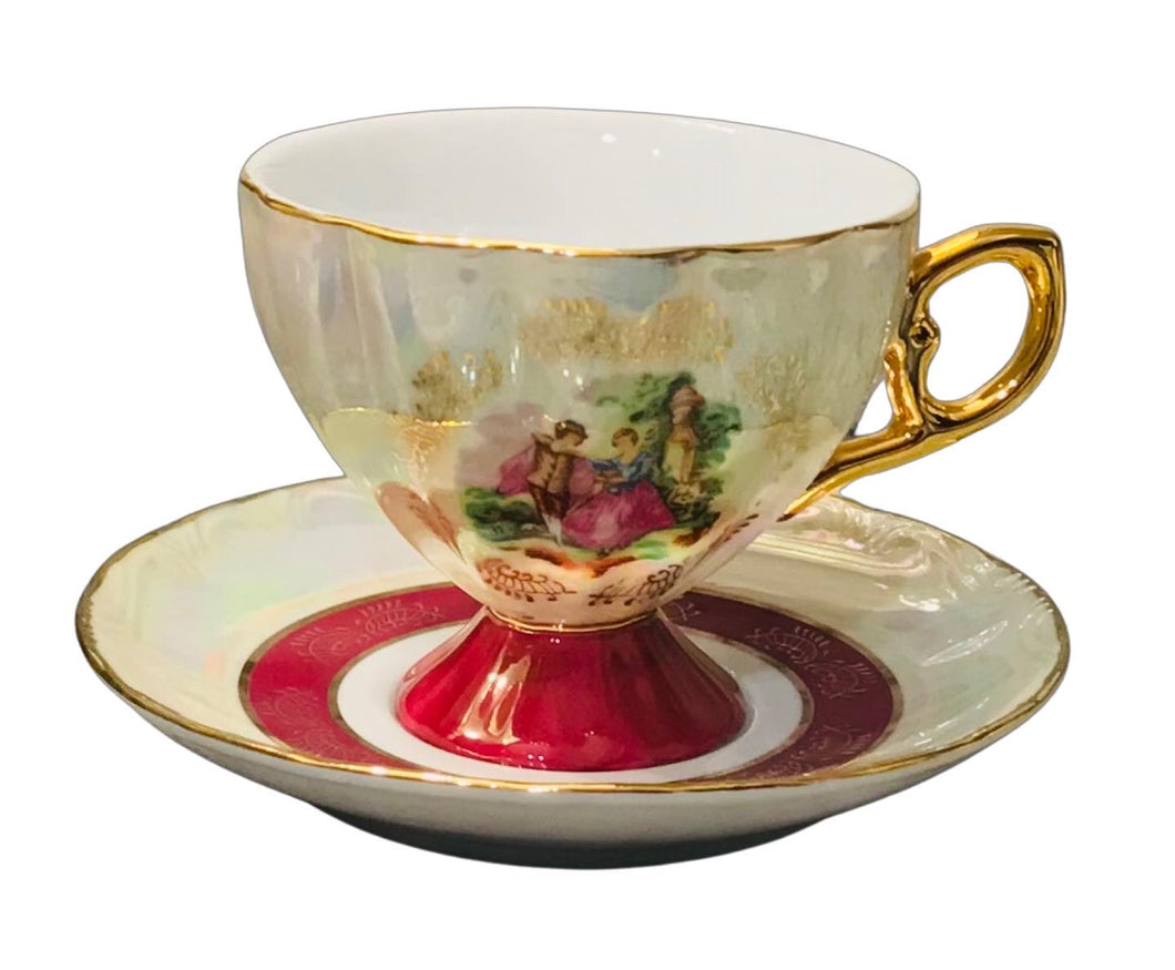 Courting Couple Teacup