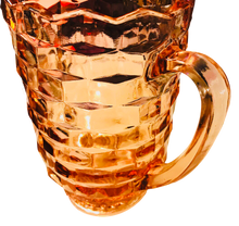 Load image into Gallery viewer, Depression Glass Cubist Pitcher
