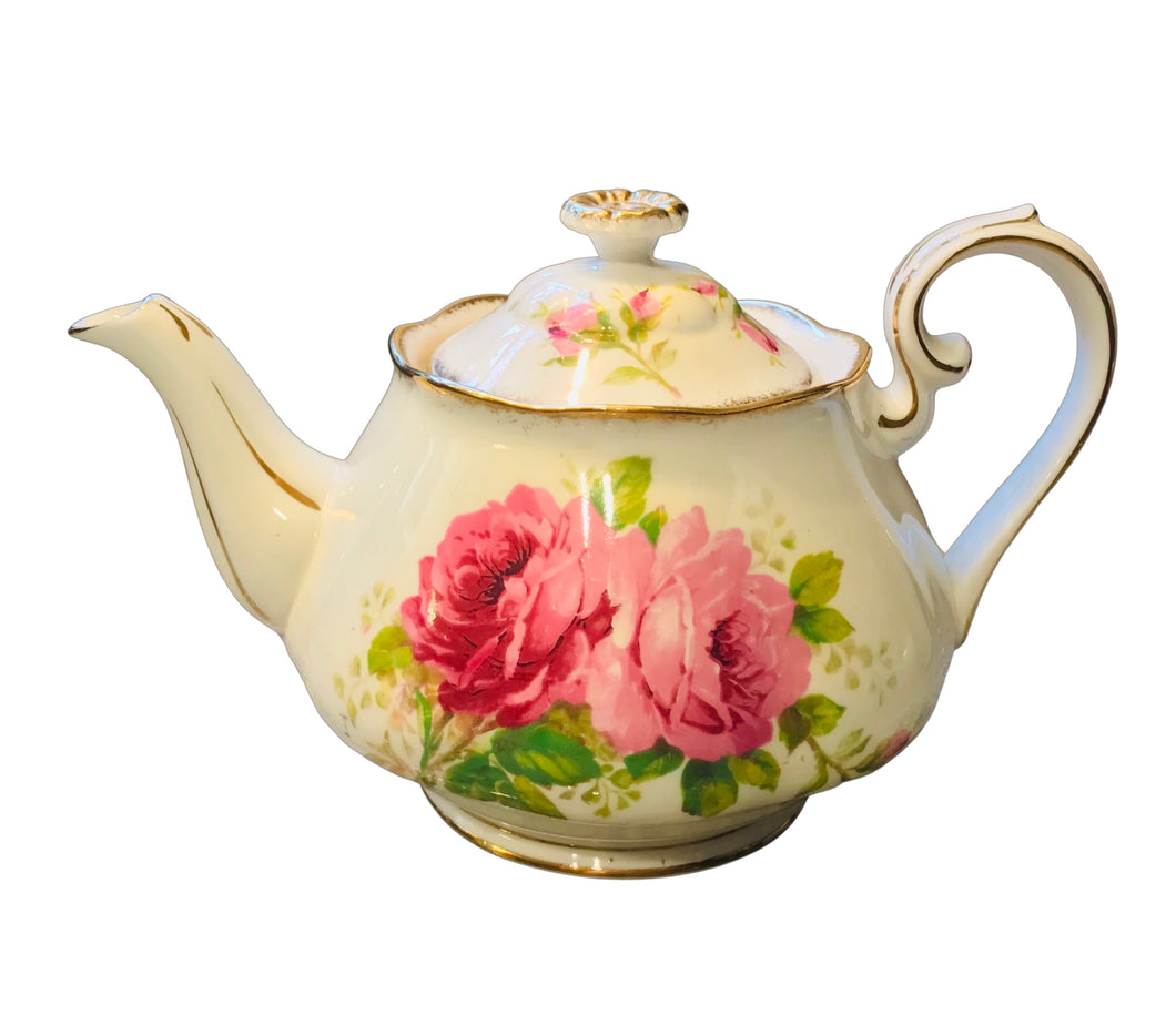 Royal Albert 4 Cup American Beauty Teapot