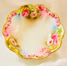 Load image into Gallery viewer, SOLD! Gorgeous Royal Vienna Hand Painted Bowl With Heavy Gold
