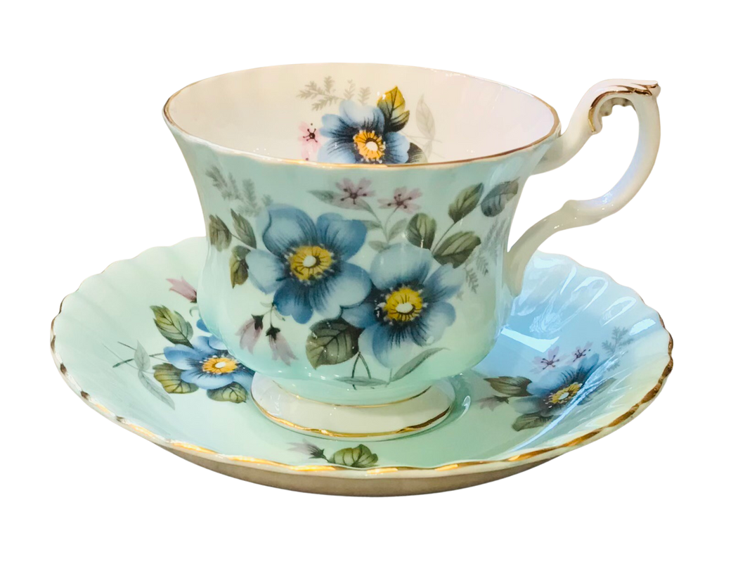 Royal Albert Blue Floral