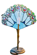 Load image into Gallery viewer, Stained Glass Boudoir Lamp
