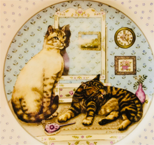 Load image into Gallery viewer, Wedgwood Cats 9 Inch
