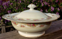 Load image into Gallery viewer, Pretty in Pink-Stunning-Like New Yamaka China Covered Dish Occupied Japan
