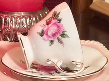 Load image into Gallery viewer, Pretty in Pink EB Foley Teacup and SaucerNo 3734
