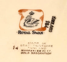 Load image into Gallery viewer, Pretty in Pink-Large Royal Swan 14 Inch Platter
