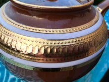 Load image into Gallery viewer, Pretty In Pink-and Green Not Quite Perfect Sadler Teapot
