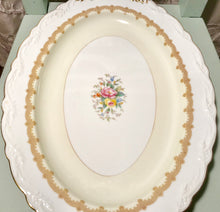 Load image into Gallery viewer, Pretty in Pink-and Yellow-Stunning Large Noritake Schenley Platter
