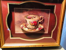 Load image into Gallery viewer, Pretty in Pink-Framed Barbara Mock Teacup Print in 3D
