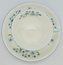Load image into Gallery viewer, Pretty in Pink-Shelley Number 13591 Blue Rock Cup and Saucer
