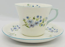 Load image into Gallery viewer, Pretty in Pink-Shelley Number 13591 Blue Rock Cup and Saucer
