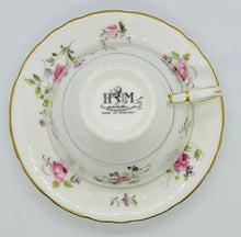 Load image into Gallery viewer, Pretty in Pink-HM Sutherland Pink Roses Teacup and Saucer
