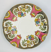 Load image into Gallery viewer, Pretty In Pink-Rare 1920s Aynsley Hand Painted Teacup and Saucer
