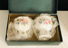 Load image into Gallery viewer, Pretty in Pink-Like New In Box Minton Marlow Candlestick Holders
